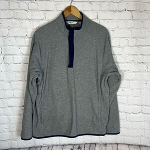 Peter‎ Millar Crown Sport Men's Cloudglow Micro Fleece Half Zip Pullover Sweater